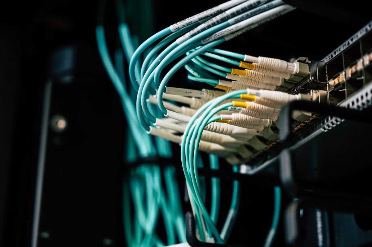 Fiber optic and ethernet cabling installation for a Winchester commercial office building